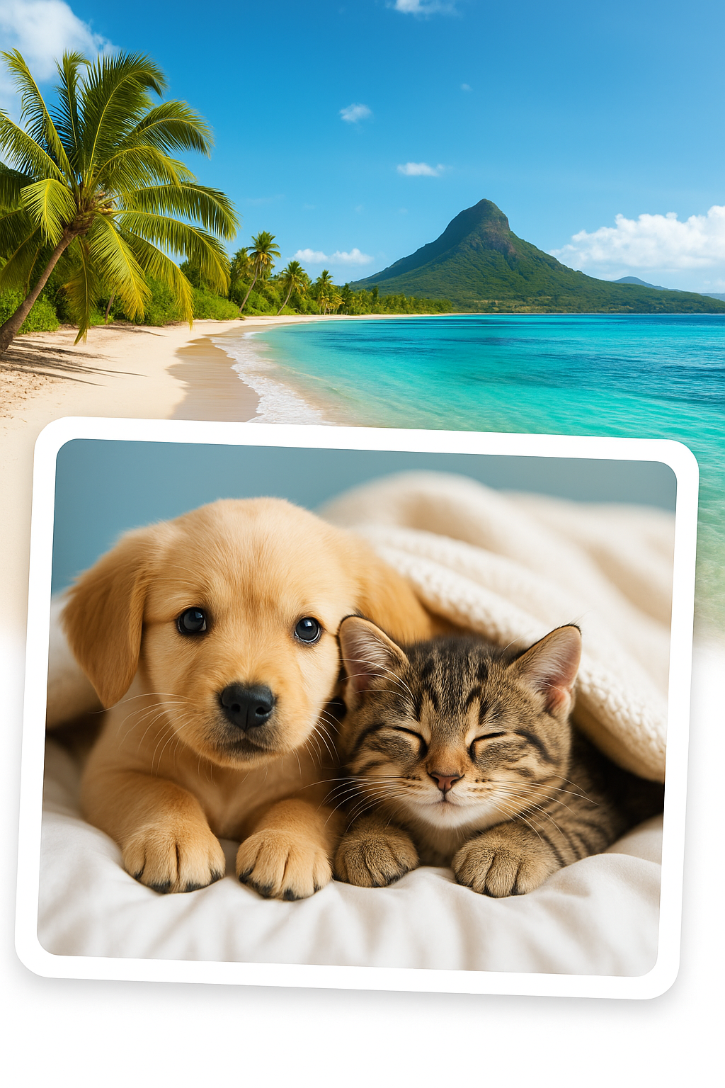 Illustration animaux de compagnie Maurice